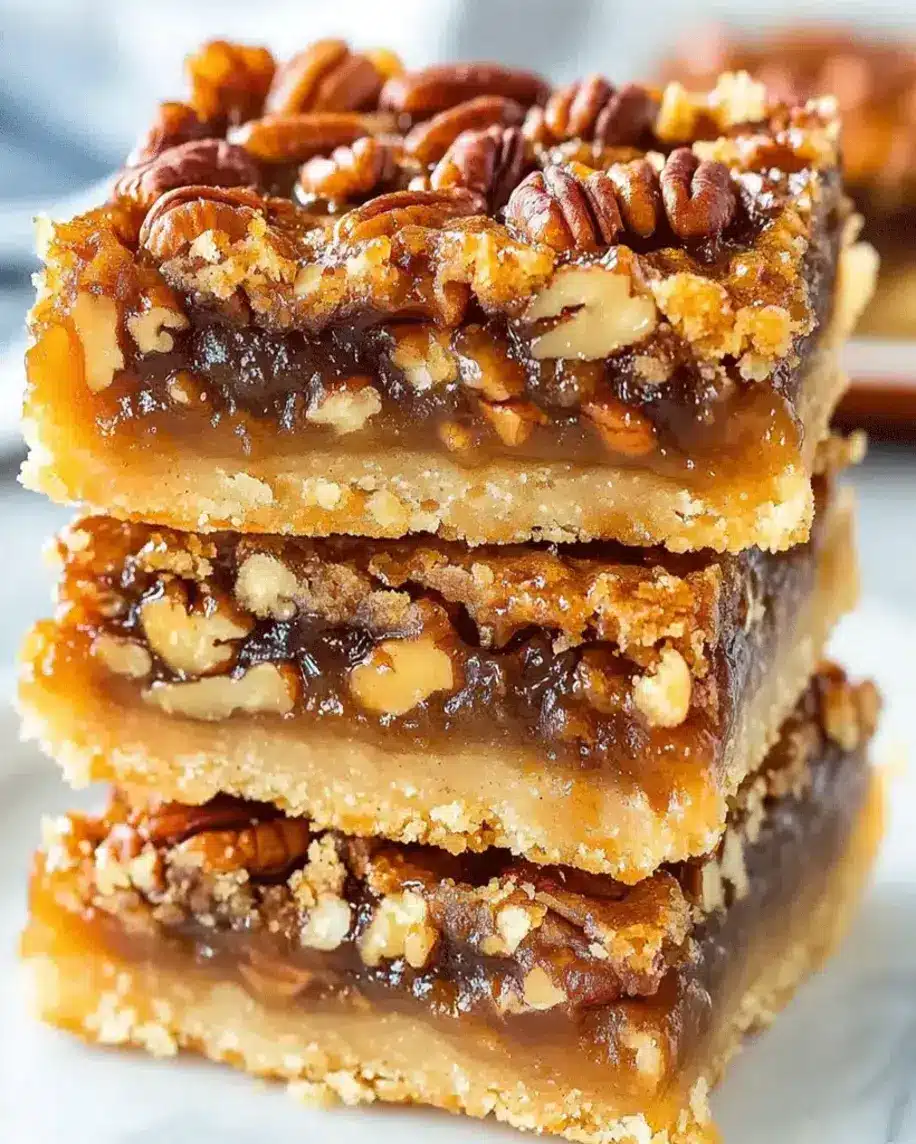 Pecan Pie Bars Recipe Sweet Gooey Irresistible