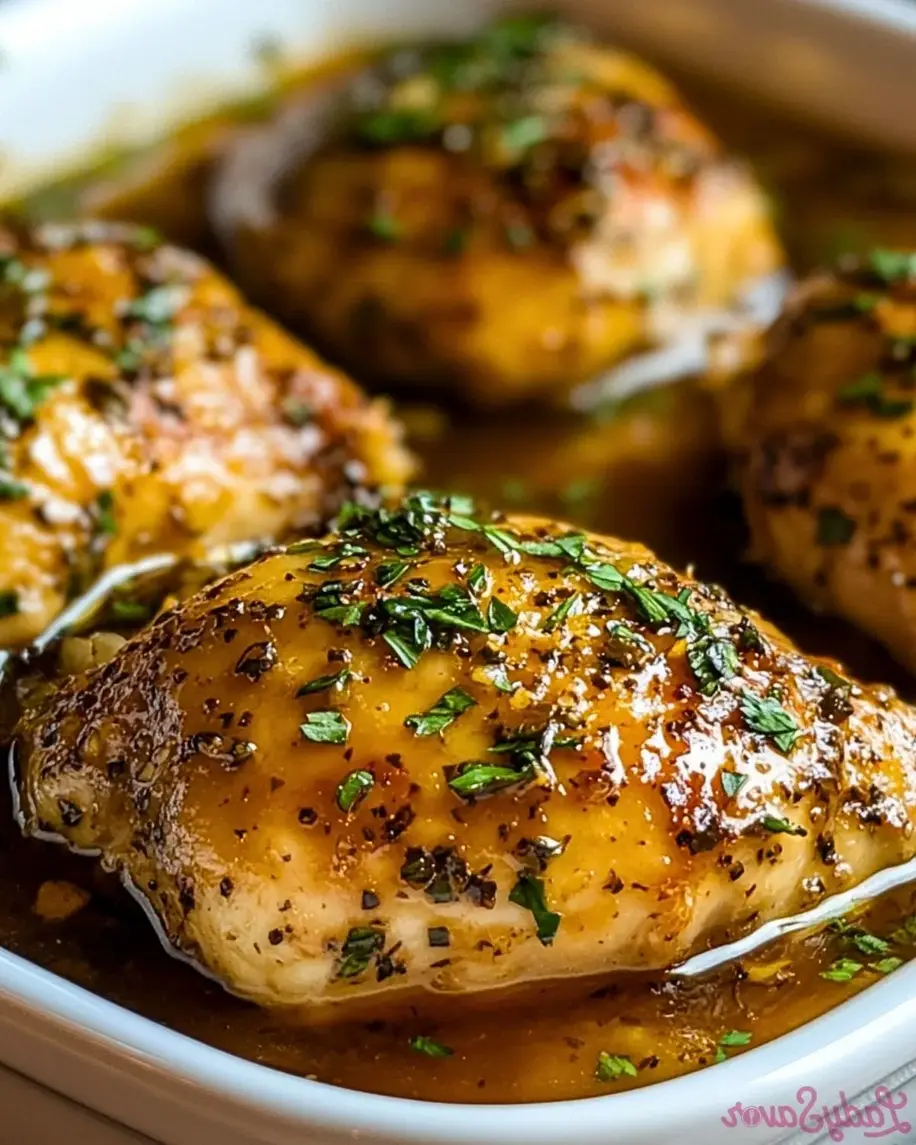 Easy Baked Honey Dijon Chicken