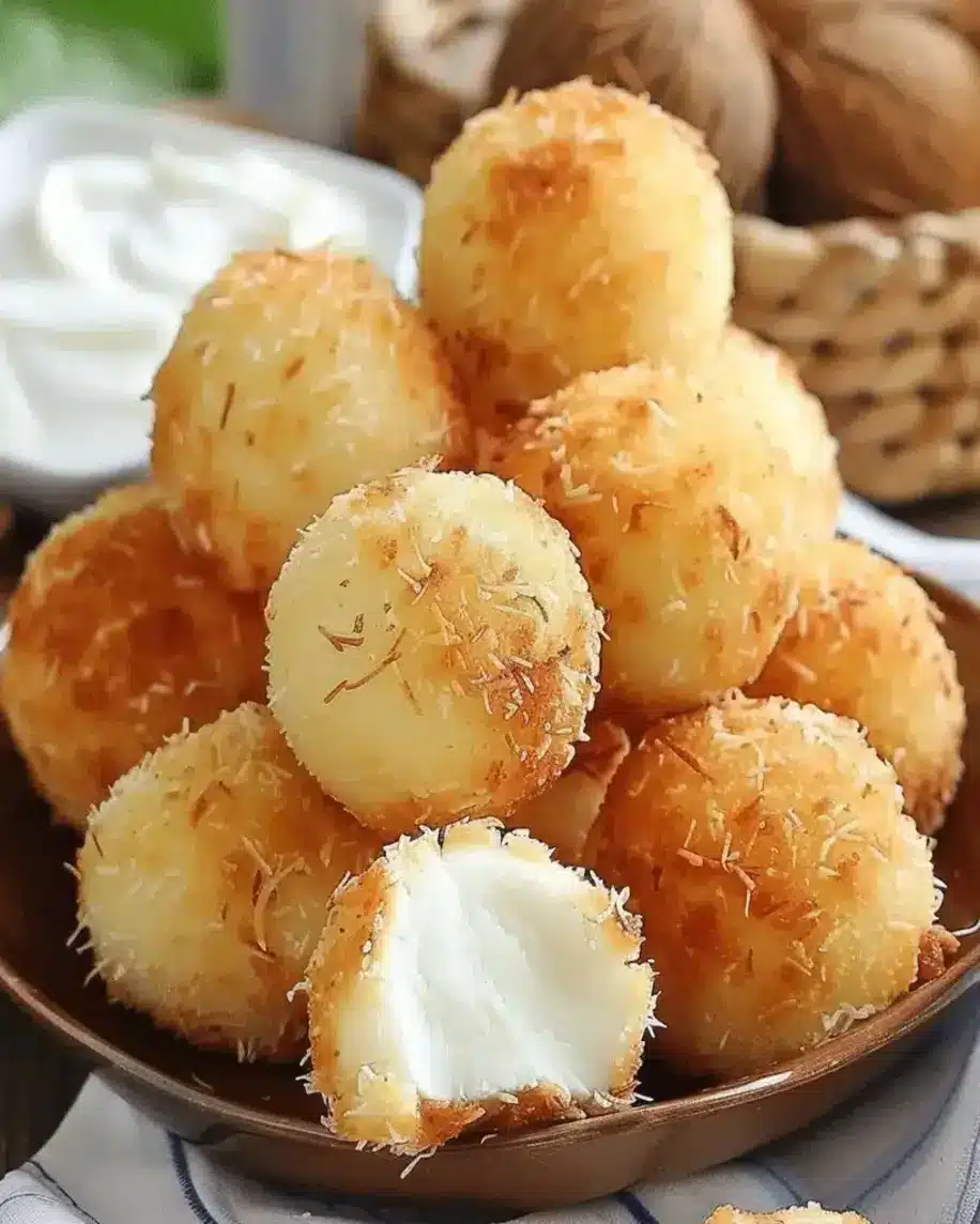 Easy Coconut Condensed Milk Balls The BEST No Bake Dessert