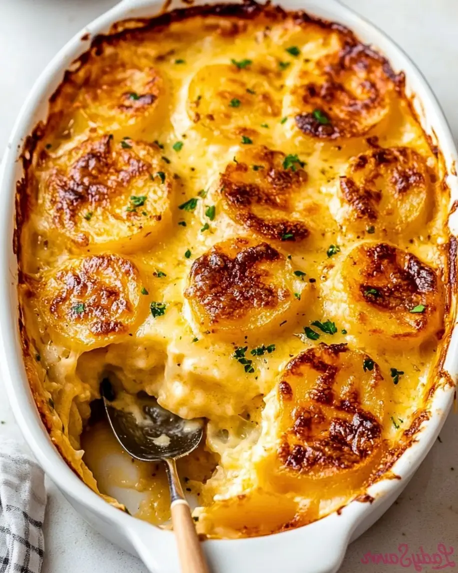 Creamy Gratin Potatoes Recipe Easy Dinner Idea