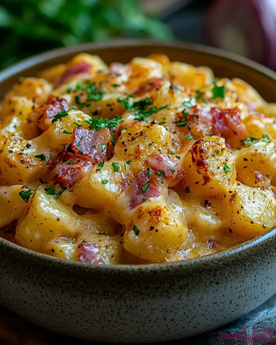 Cheesy Ranch Potatoes and Smoked Sausage