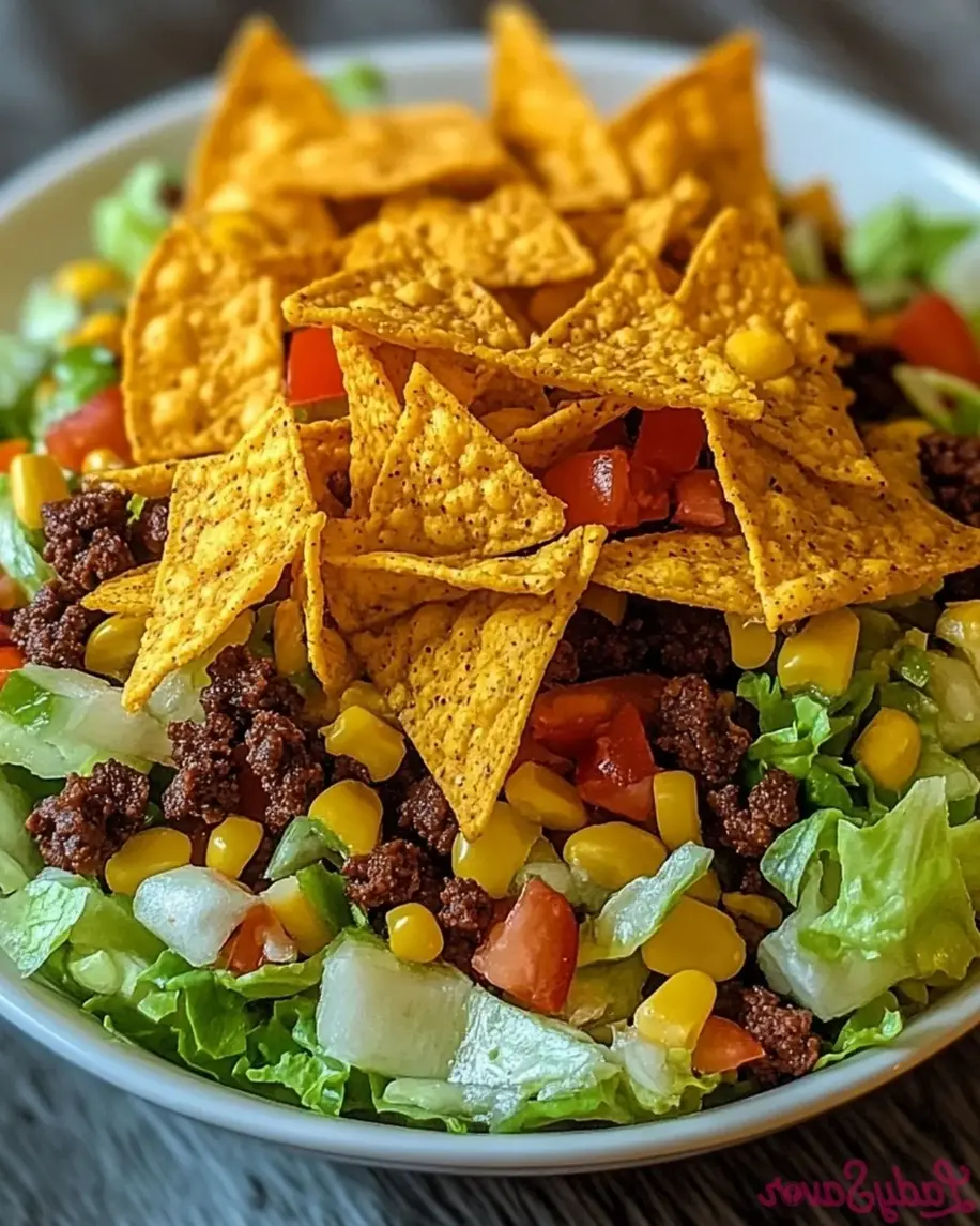 Delicious Doritos Taco Salad Recipe Easy and Flavorful