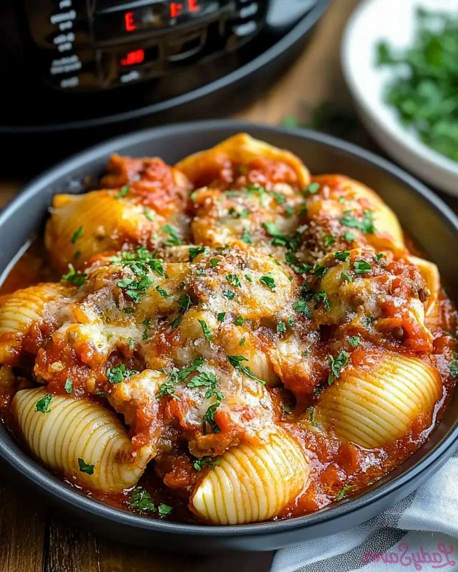 Crockpot Stuffed Shells A Comforting Cheesy Delight