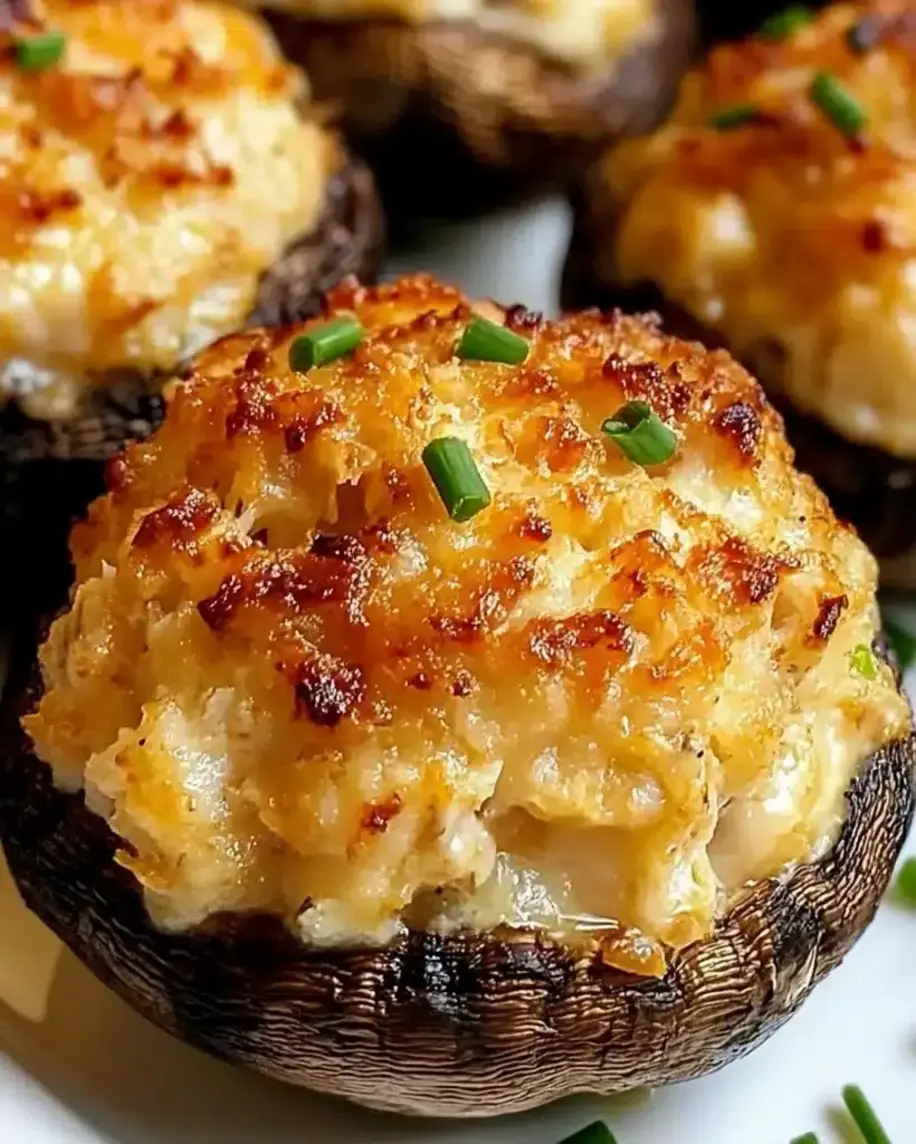 Cheesy Crab Stuffed Mushrooms The Ultimate Party Appetizer