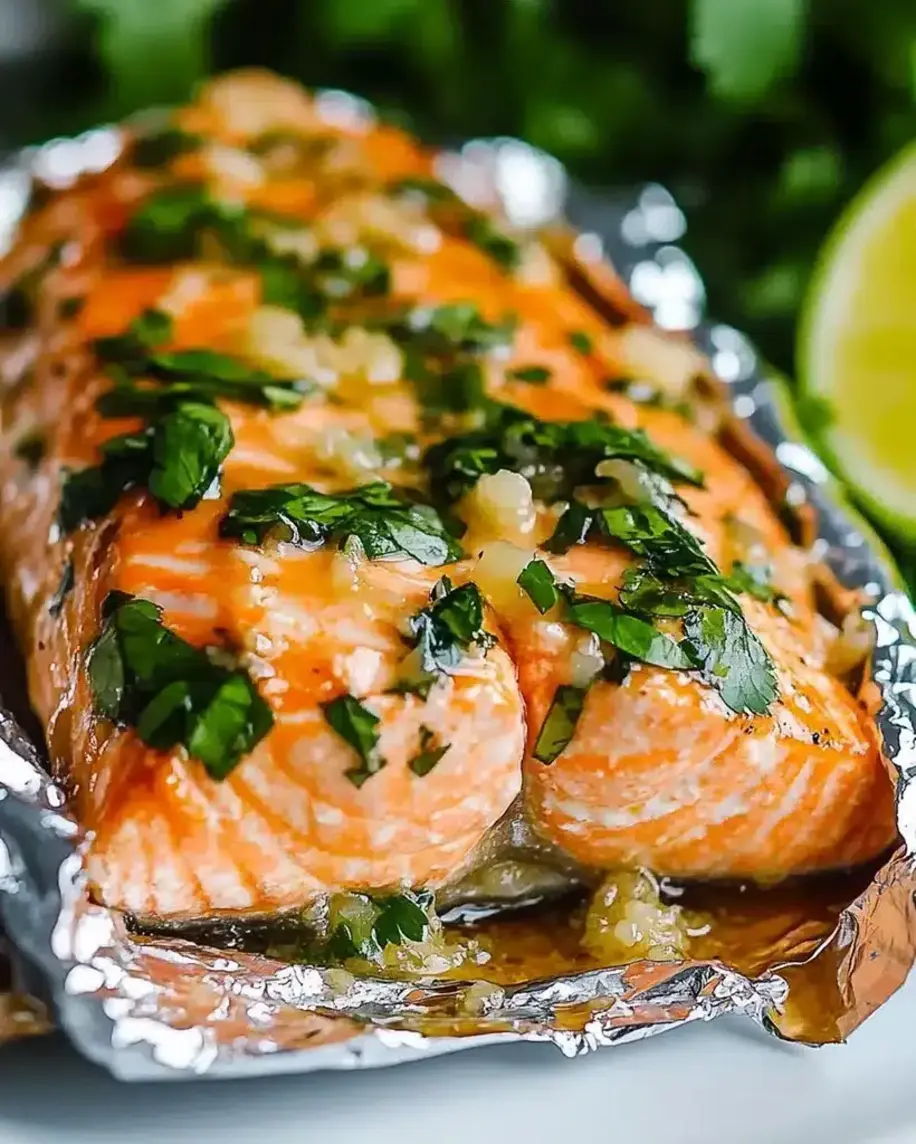 Cilantro Lime Honey Garlic Salmon Quick Easy Packed with Flavor