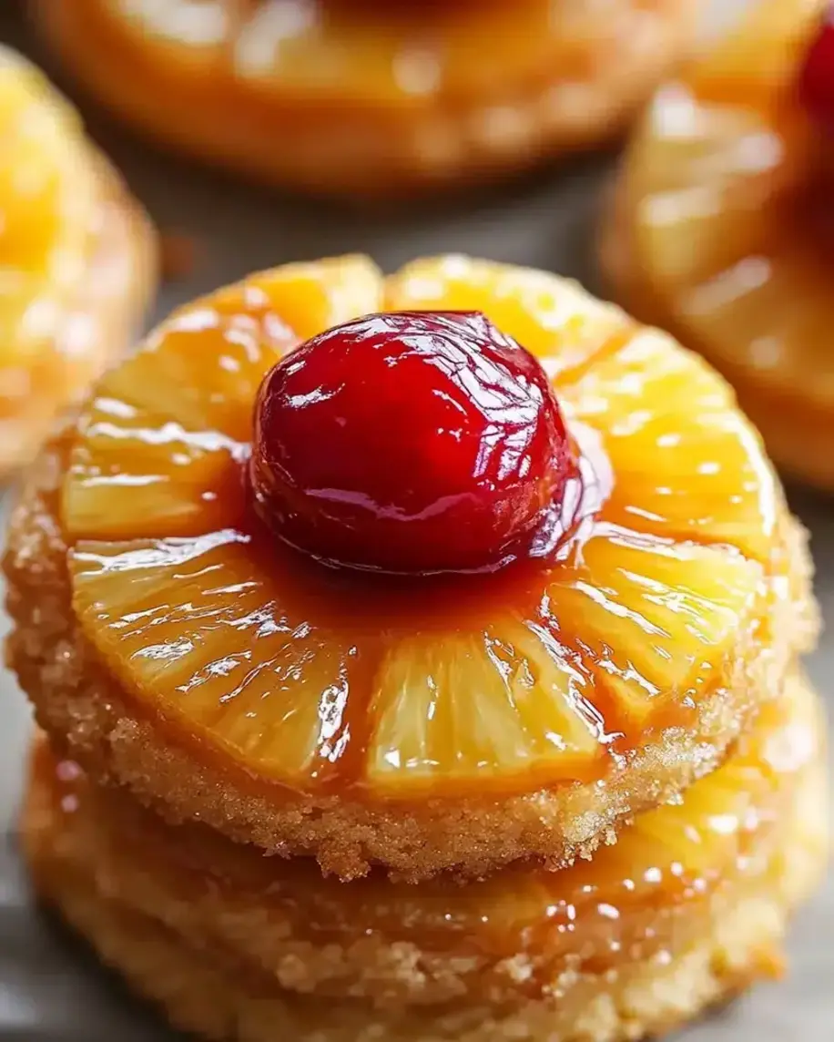 Easy Pineapple Upside Down Cookies A Fun Twist on a Classic Dessert