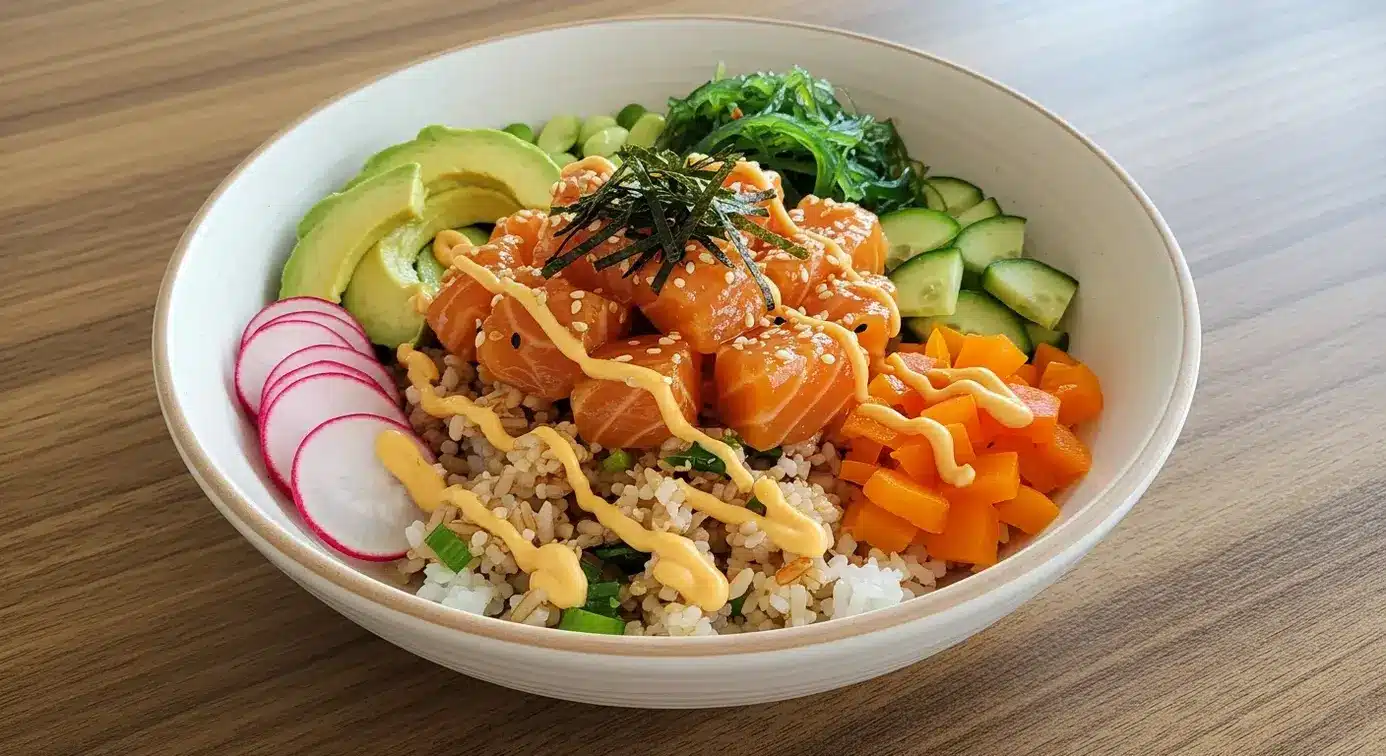 Salmon Poke Bowl Recipe Thats Surprisingly Easy to Make