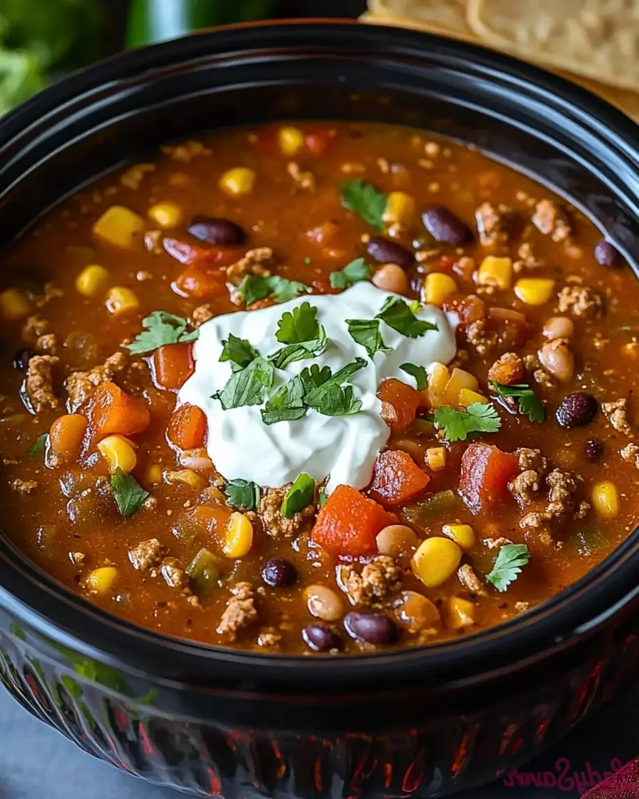 Crock Pot Taco Soup