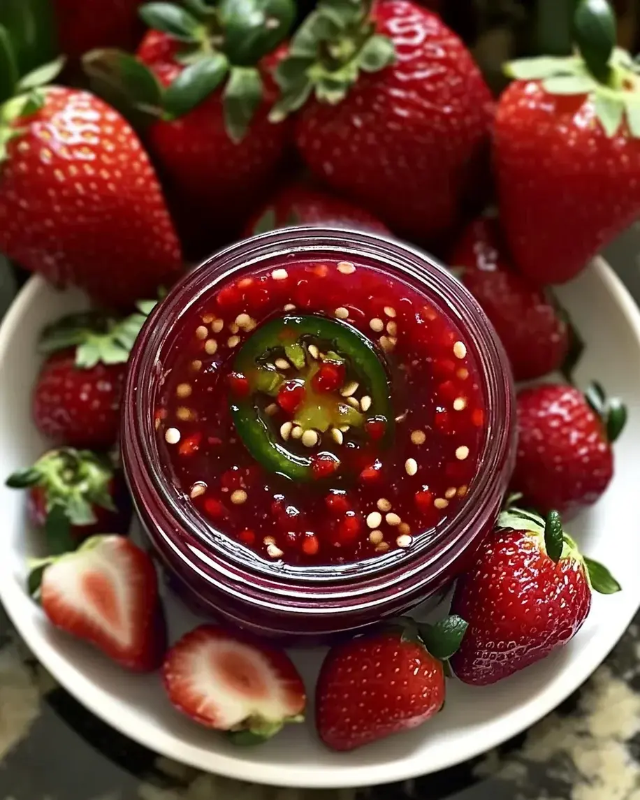 Jalapeño Strawberry Jam A Sweet Spicy Delight