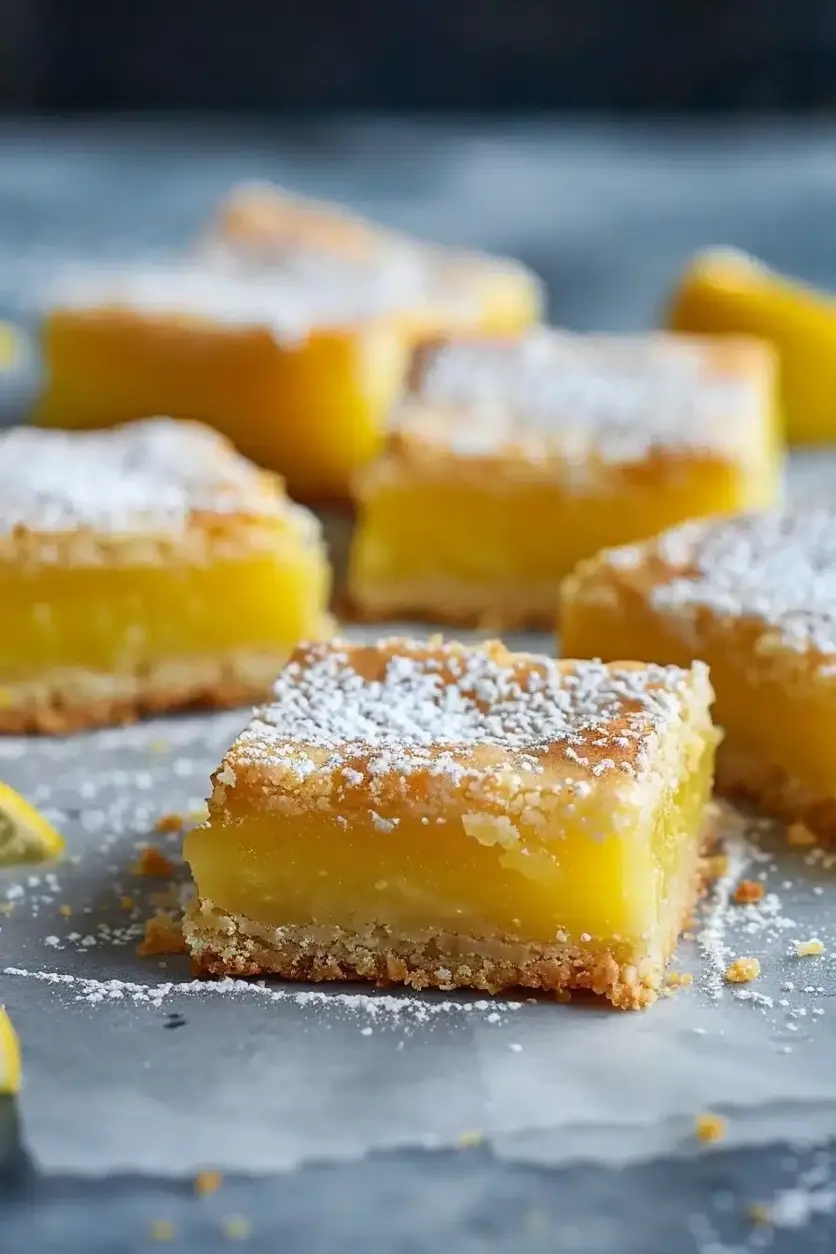 Brighten Your Day with Homemade English Sunny Lemon Squares