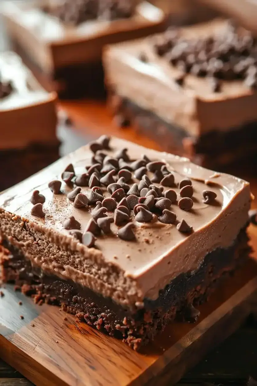 Decadent Chocolate Mousse Brownies Recipe