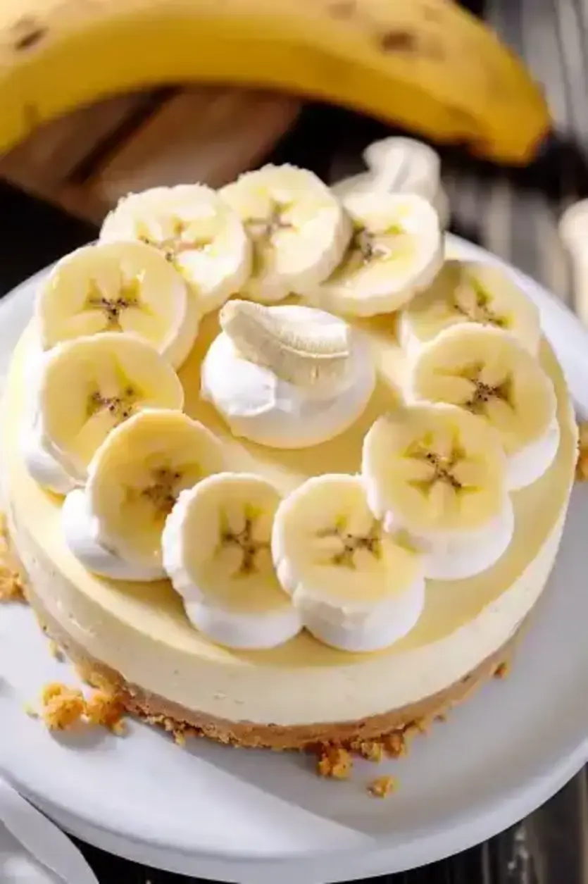Banana Cream Cheesecake
