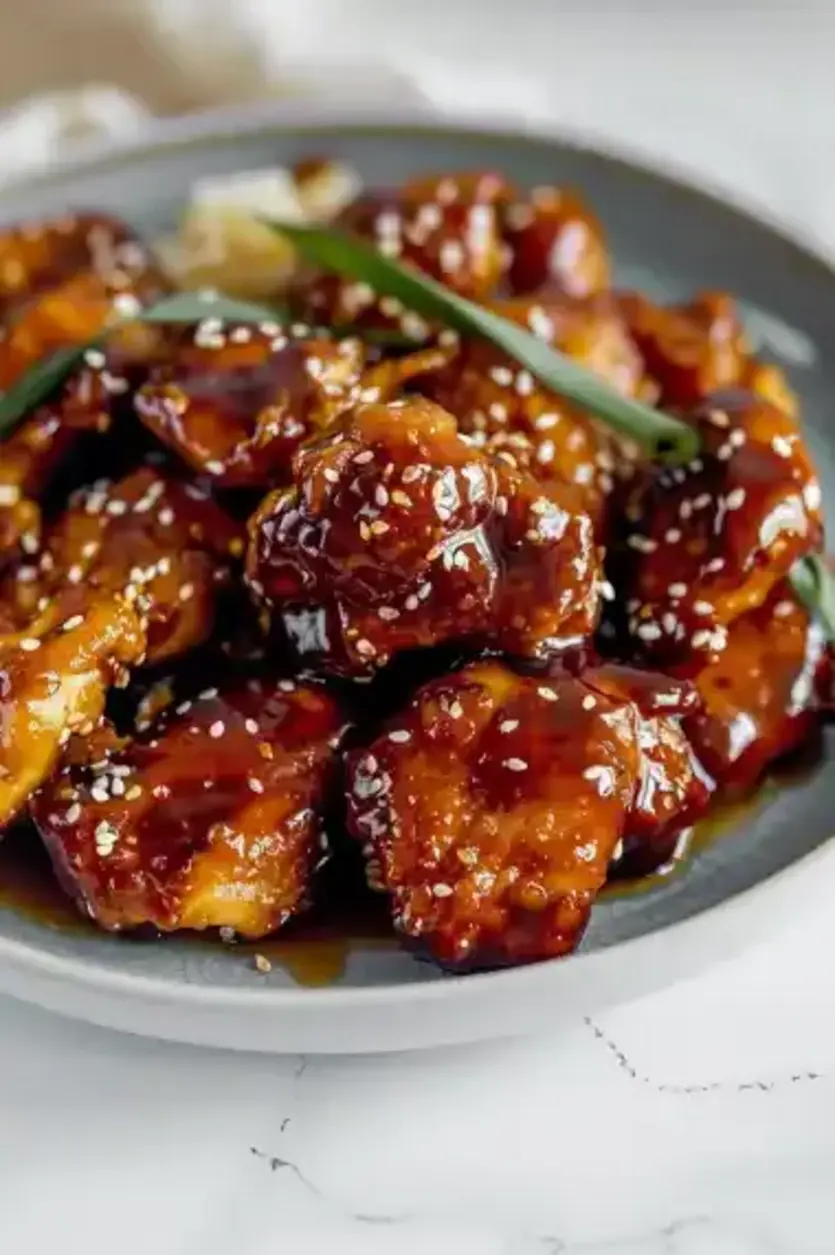 Crispy Honey Sesame Chicken Air Fryer Magic