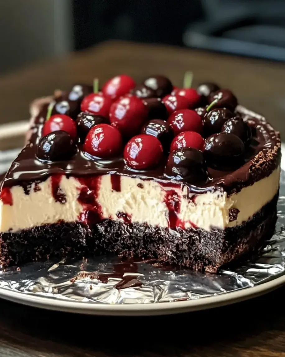 Decadent Black Forest Cheesecake Recipe