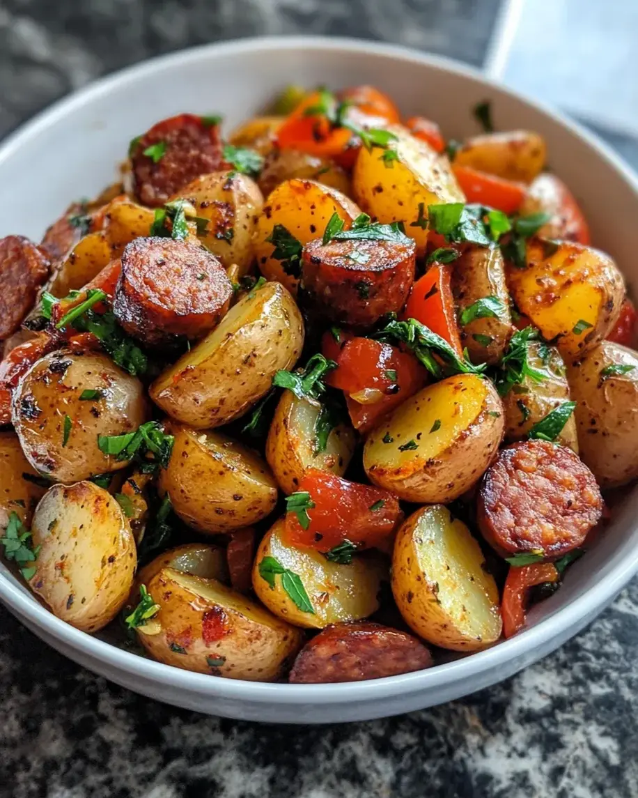 Sausage and Potatoes Skillet