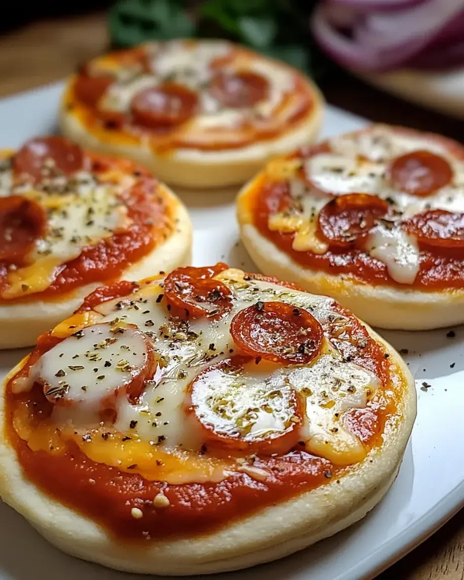 Easy English Muffin Pizza