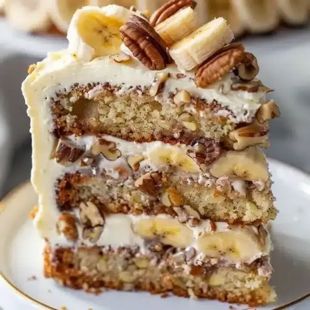 Banana Pecan Cake Recipe Moist and Delicious Dessert