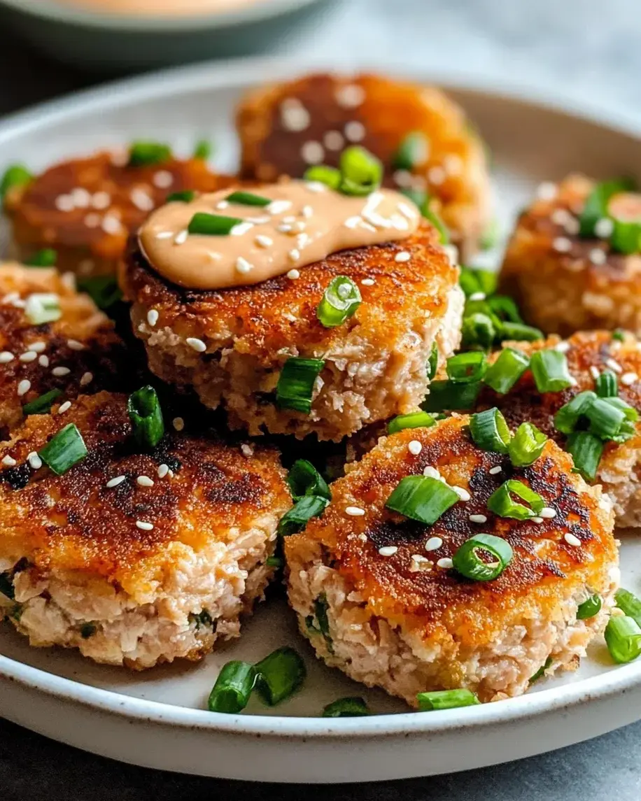 Asian Tuna Cakes with Spicy Mayo A Flavorful Delight