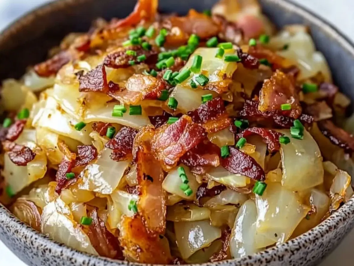Fried Cabbage with Bacon and Onion A Flavorful Southern Favorite