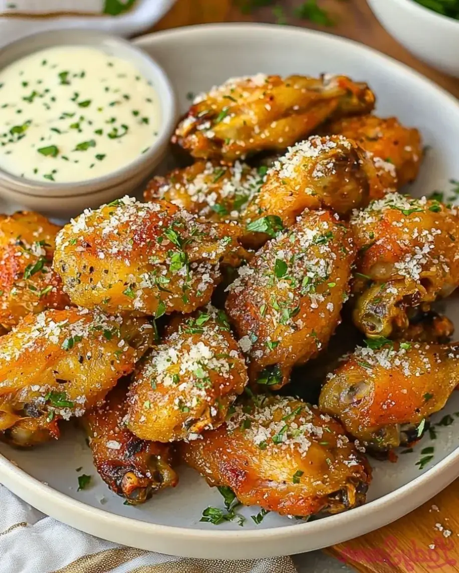 Garlic Parmesan Wings