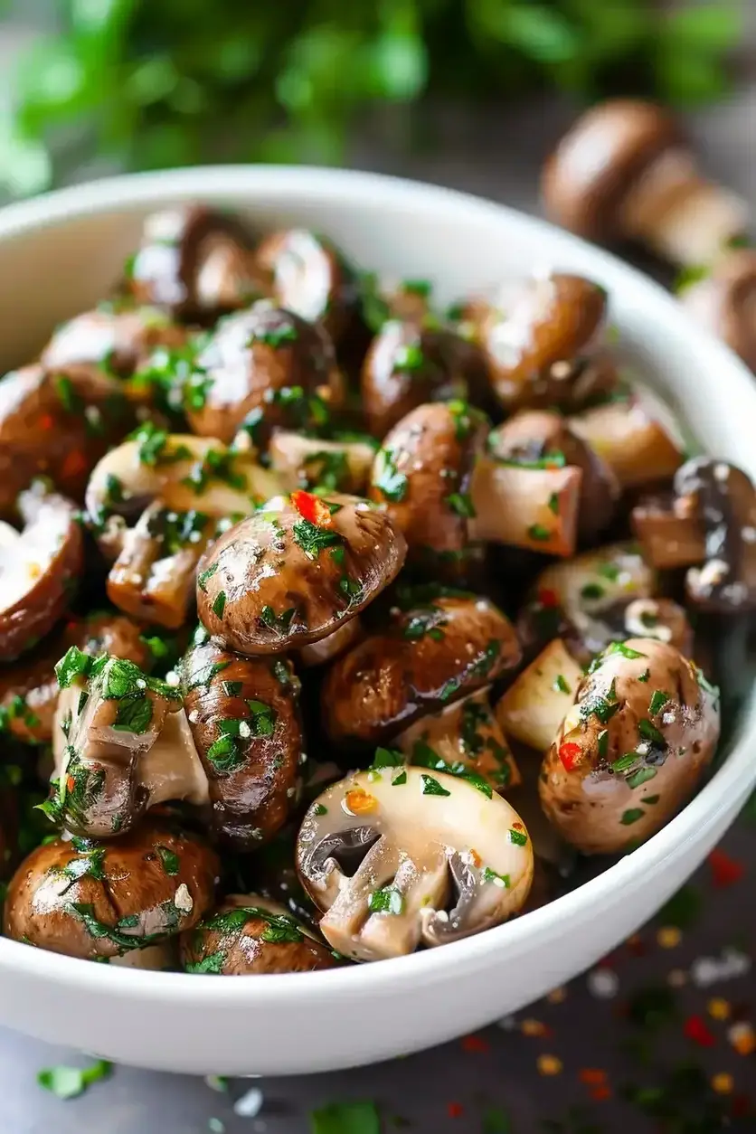 Easy Marinated Mushrooms Recipe Bursting with Flavor
