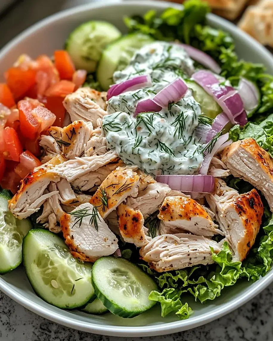 TZATZIKI CHICKEN SALAD