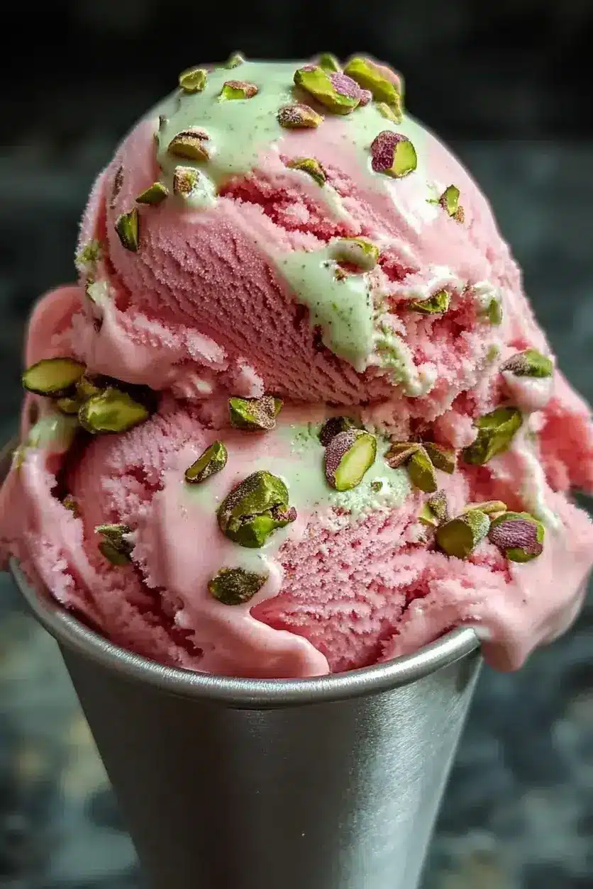 Watermelon Pistachio Ice Cream A Creamy Refreshing Summer Delight
