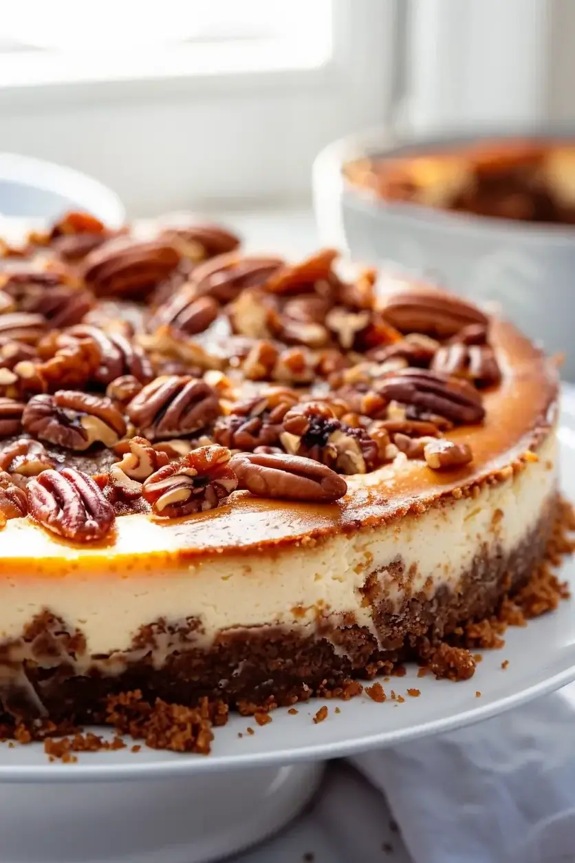 Pecan Pie Cheesecake The Ultimate Dessert Fusion