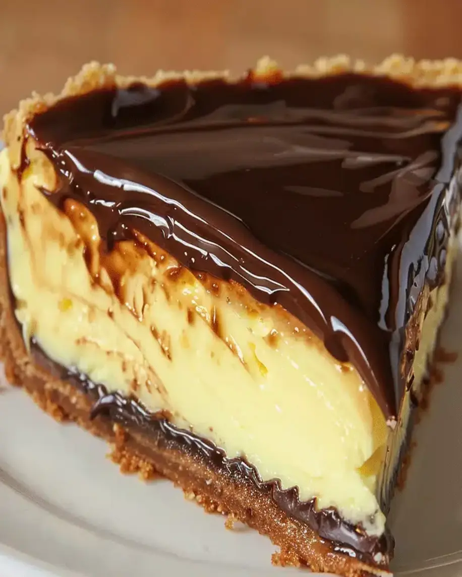 Heavenly Boston Cream Pie Cheesecake The Best of Both Worlds