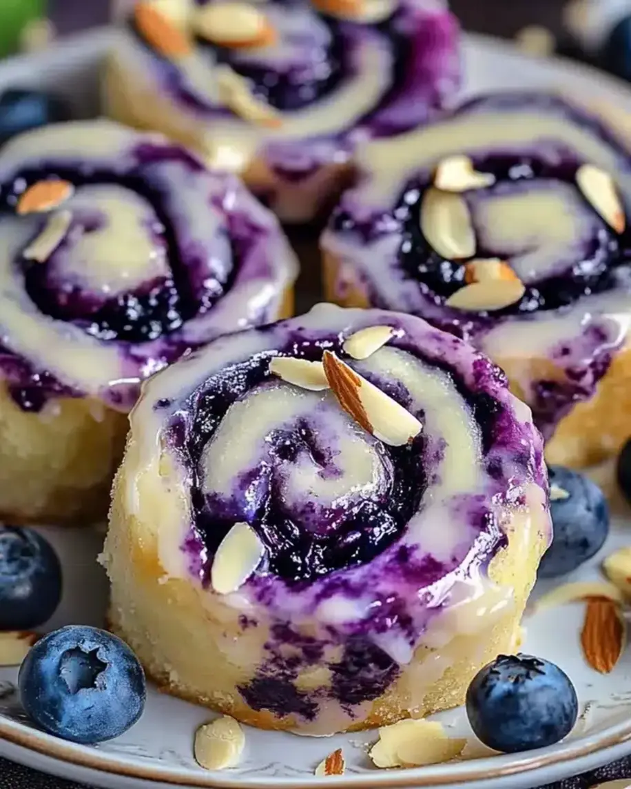 Blueberry Cheesecake Heaven Rolls The Dreamiest Dessert Ever