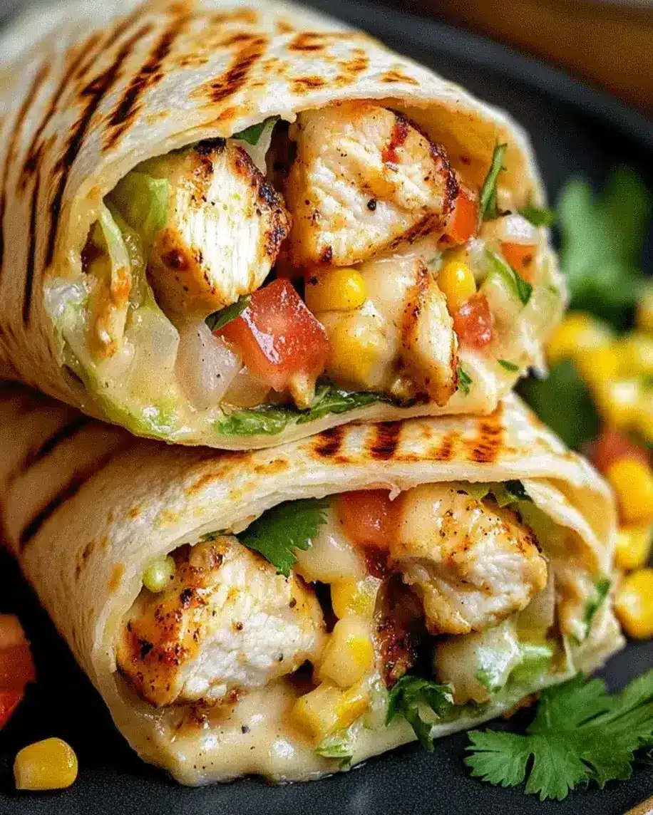 Southwest Grilled Chicken Wraps Youll Crave Every Week