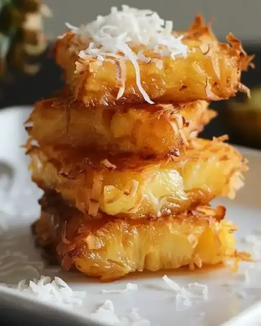 Fried Pineapple with Coconut Crust Your New Summer Obsession