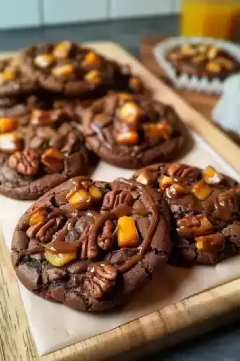 Decadent Turtle Cookies That Melt in Your Mouth
