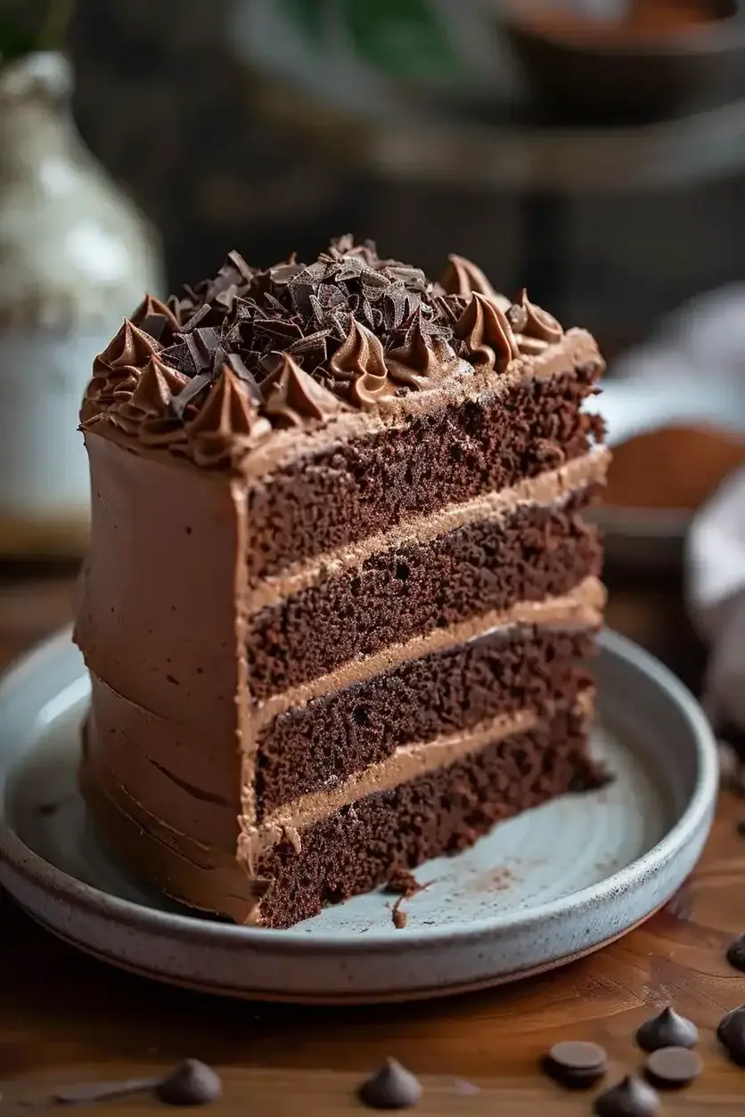 Ultra Rich Chocolate Fudge Cake Recipe