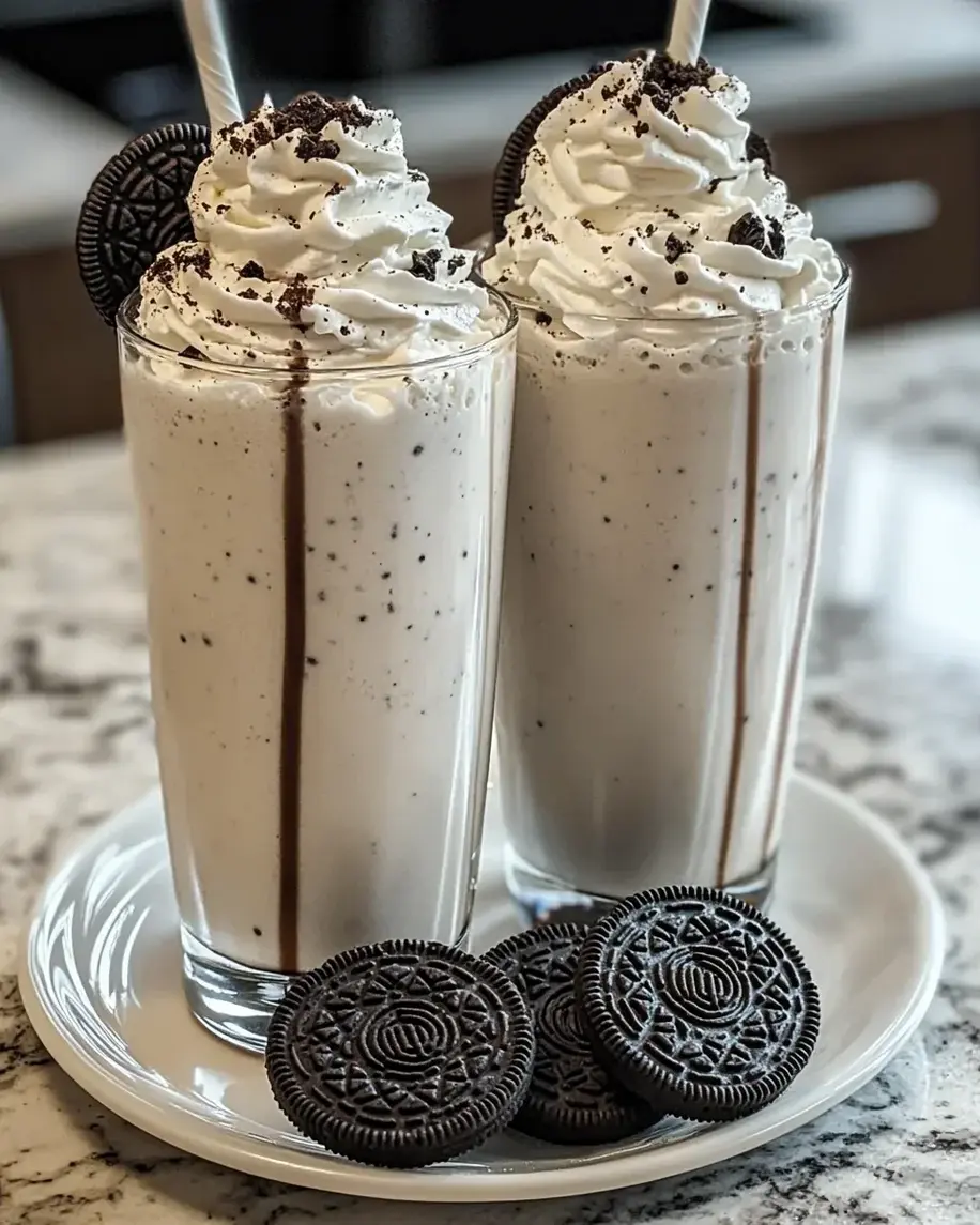 Oreo Milkshake Indulge in This Creamy Delight Today
