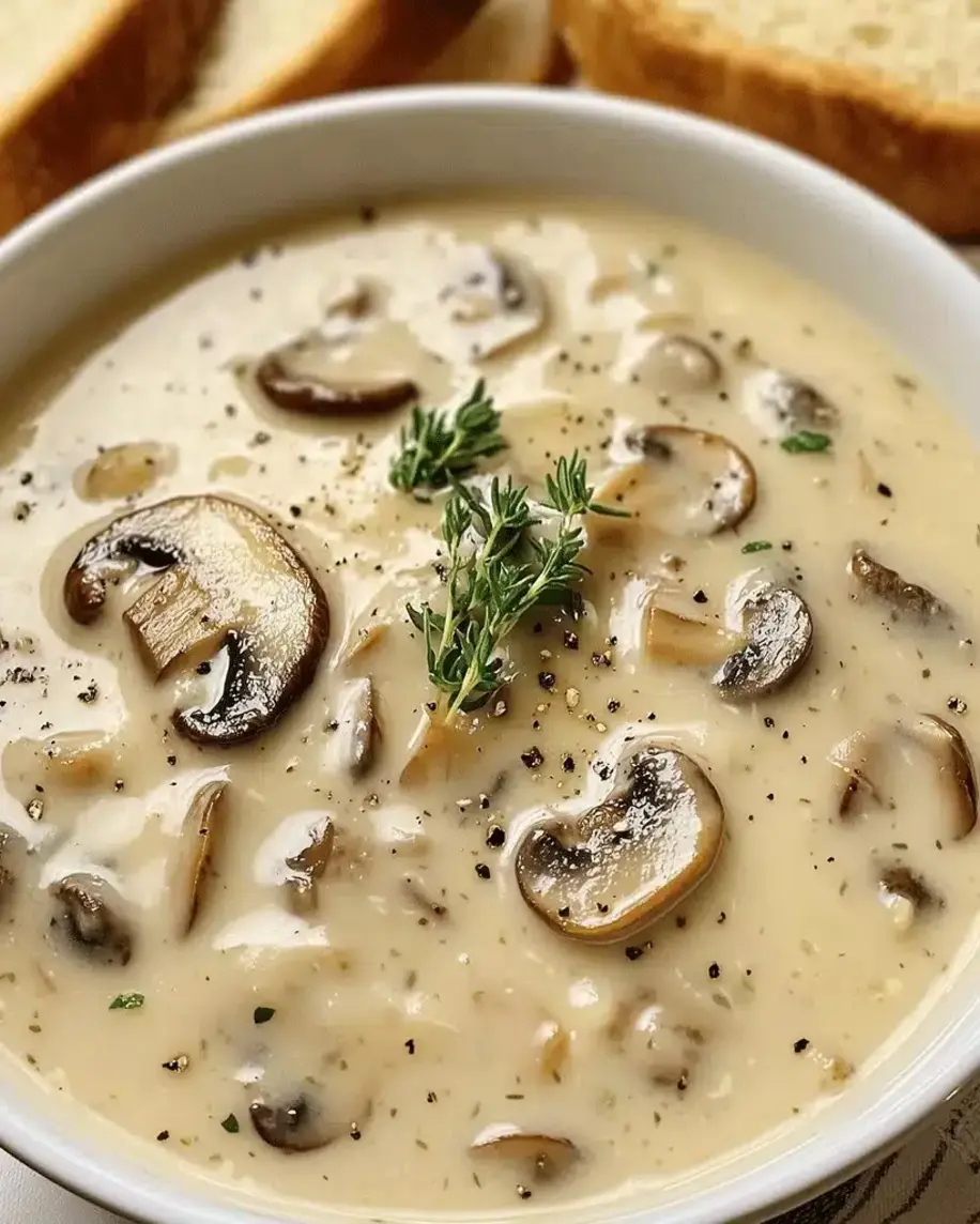Creamy Mushroom Soup Thatll Warm Your Soul Dont Lose This Recipe