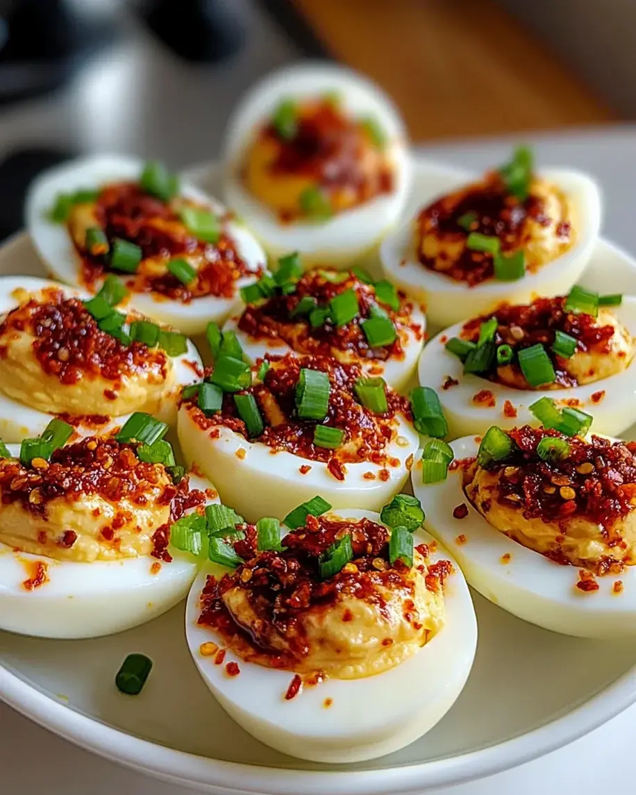 Spicy Chili Garlic Deviled Eggs Ignite Your Taste Buds