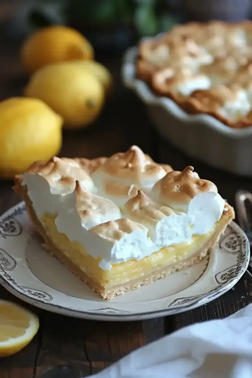 Lemon Meringue Pie A Zesty Delight