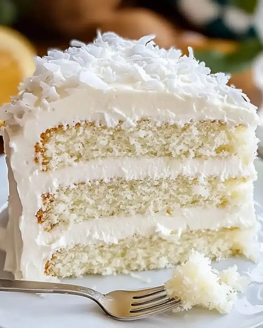 The BEST Creamy Coconut Cake Ever Super Moist Easy