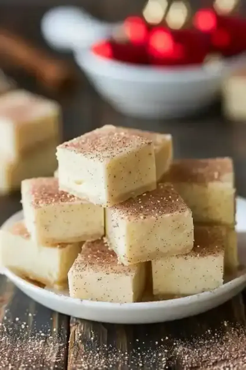 Cinnamon Sweet Snickerdoodle Fudge Delight