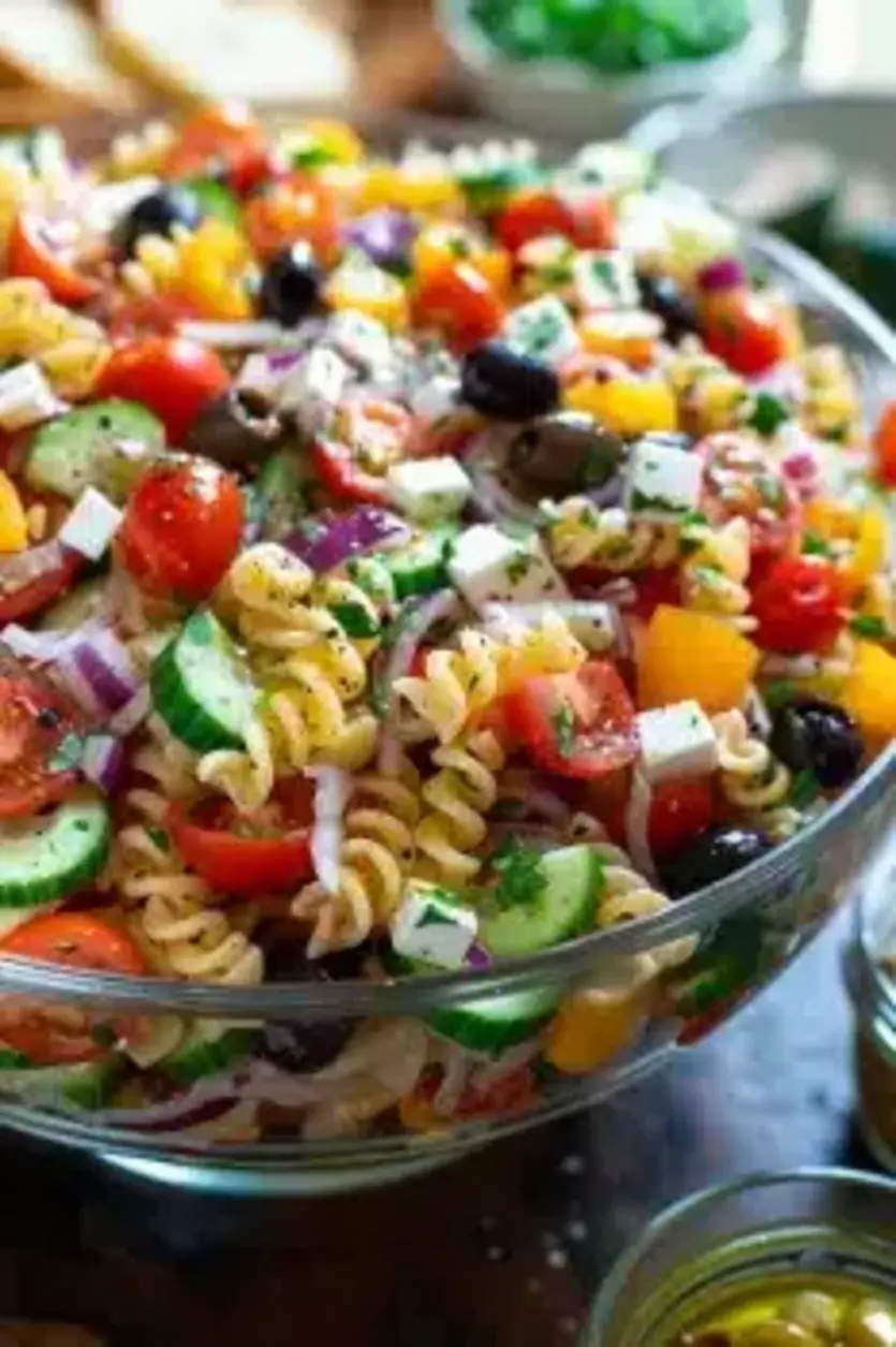 Deli Style Pasta Salad Flavorful Medley