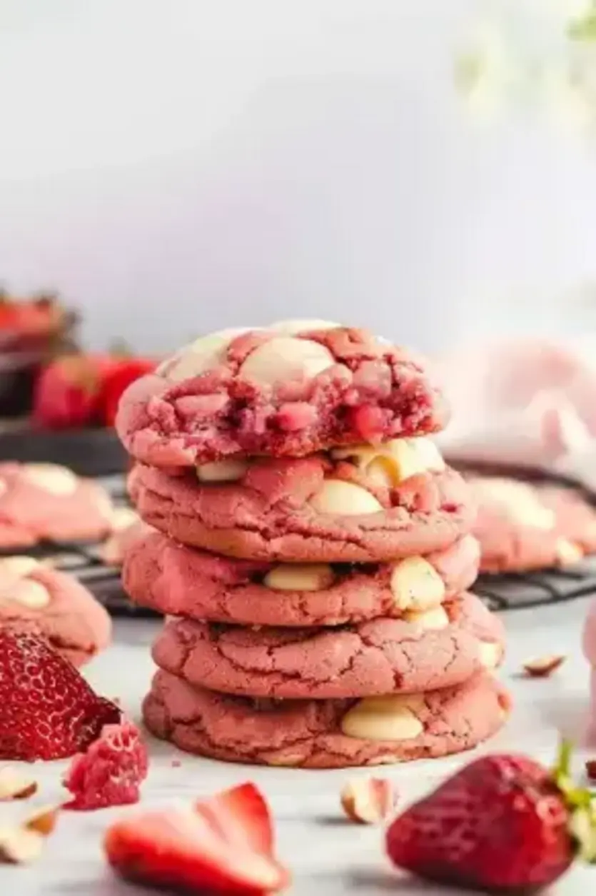 Irresistible Strawberry Cheesecake Cookies Sweet Treats