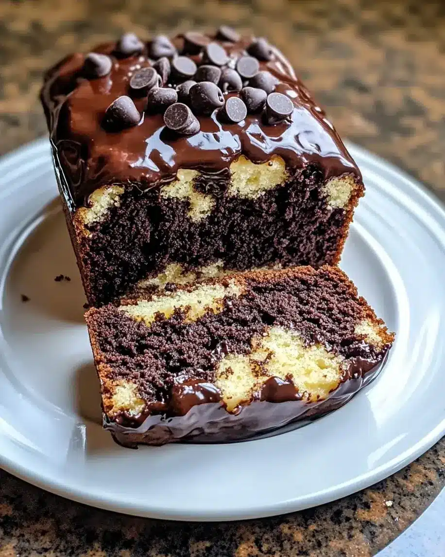 Double Chocolate Ricotta Marble Cake