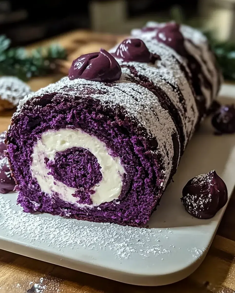 Purple Velvet Cake Roll A Delicious Twist You Must Try