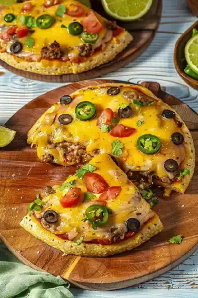 Ultimate Homemade Mexican Pizza Tasty Fiesta
