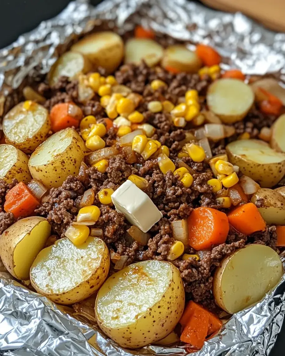 Hobo foil packets Enjoy a delicious easy meal