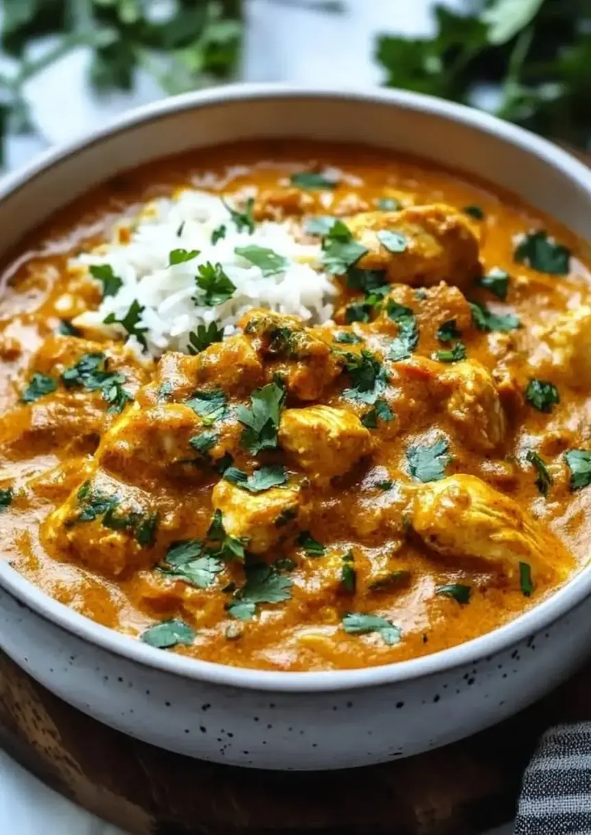 Creamy Slow Cooker Chicken Korma with Coconut Milk - cookingwithlalyta
